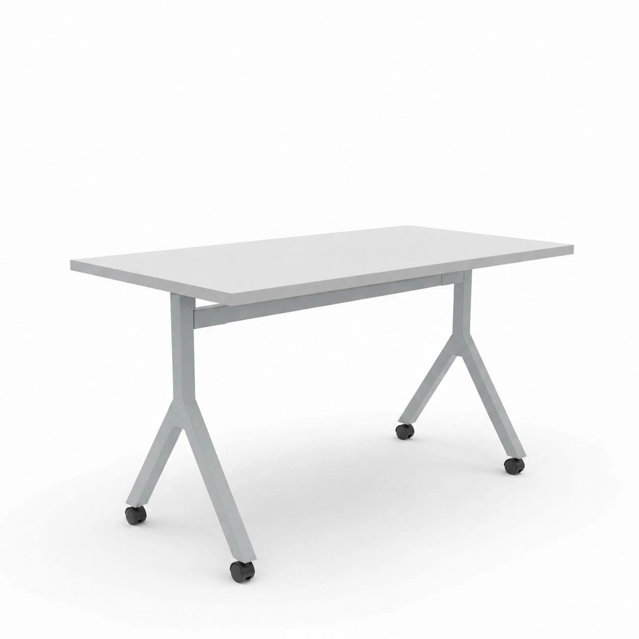 MESA DE TREINAMENTO COM TAMPO ESCAMOTEÁVEL - 135mm x 55m - Linha New Office - DP