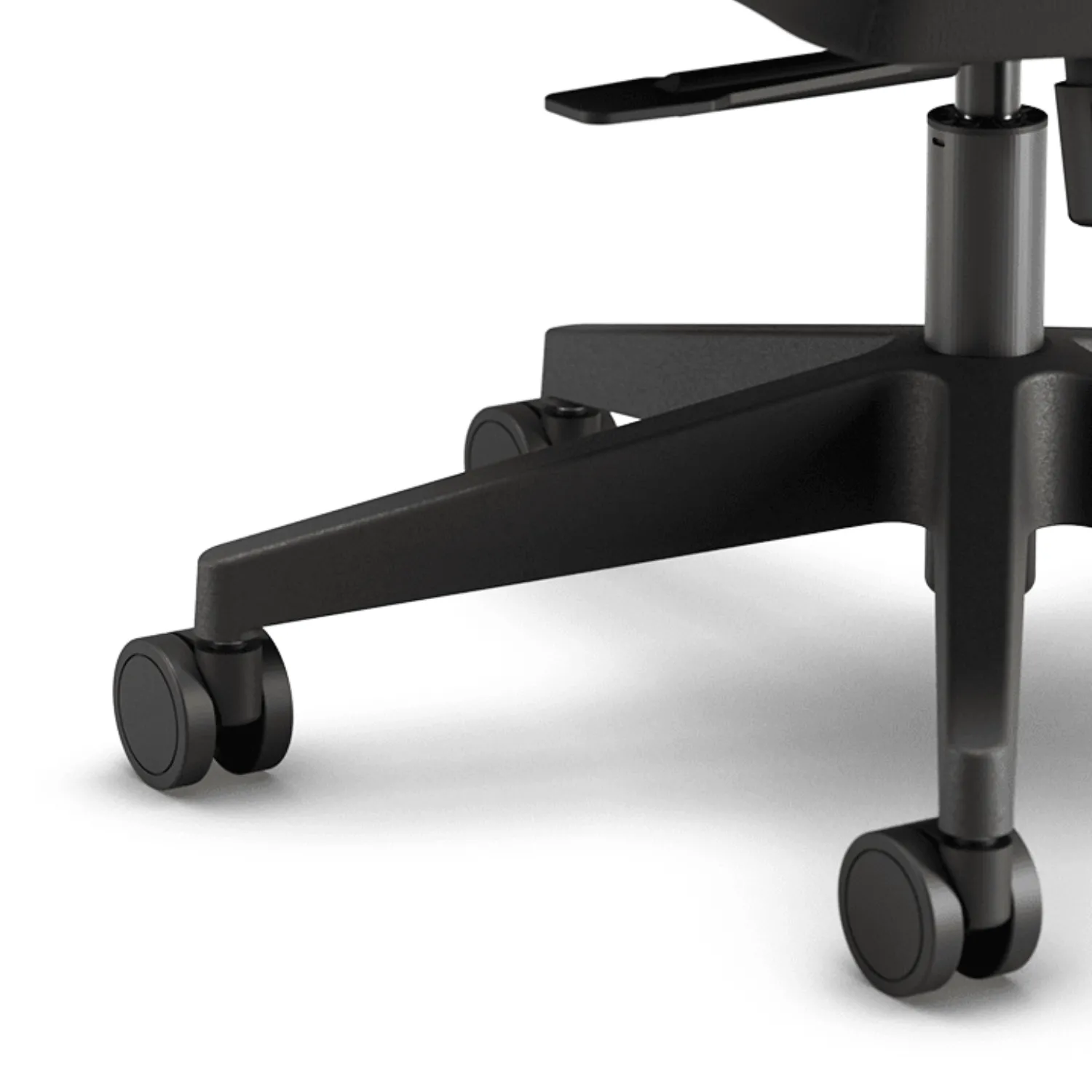 Cadeira para escritório giratória 27001 - Mecanismo Syncron com Regulagem de Profundidade - Linha Air - Braço SL - Cavaletti - Base Nylon