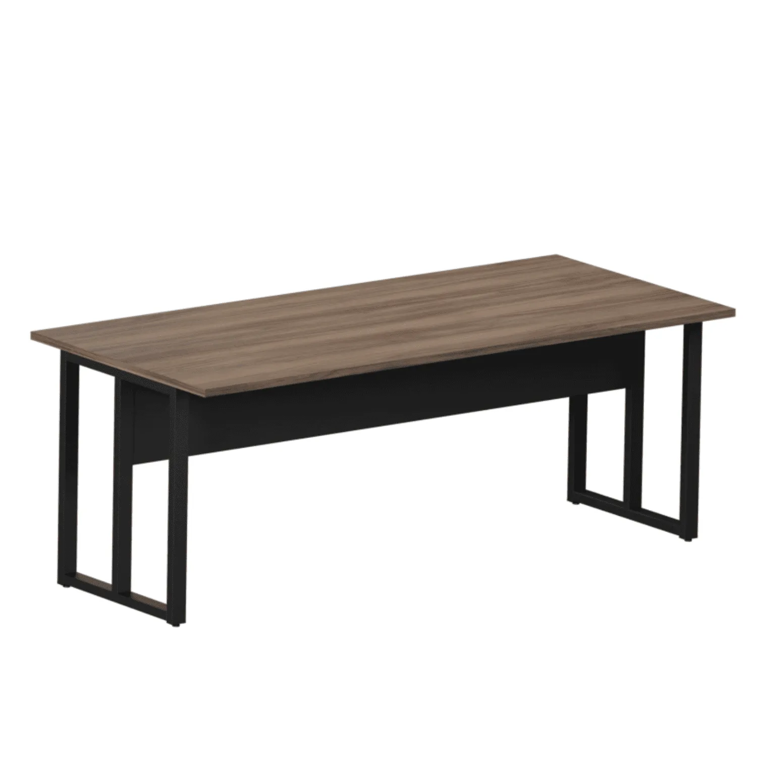 Mesa de Refeitório com Dois Bancos Pé Retangular - MDP 25mm - 2000mm x 900mm x 755mm