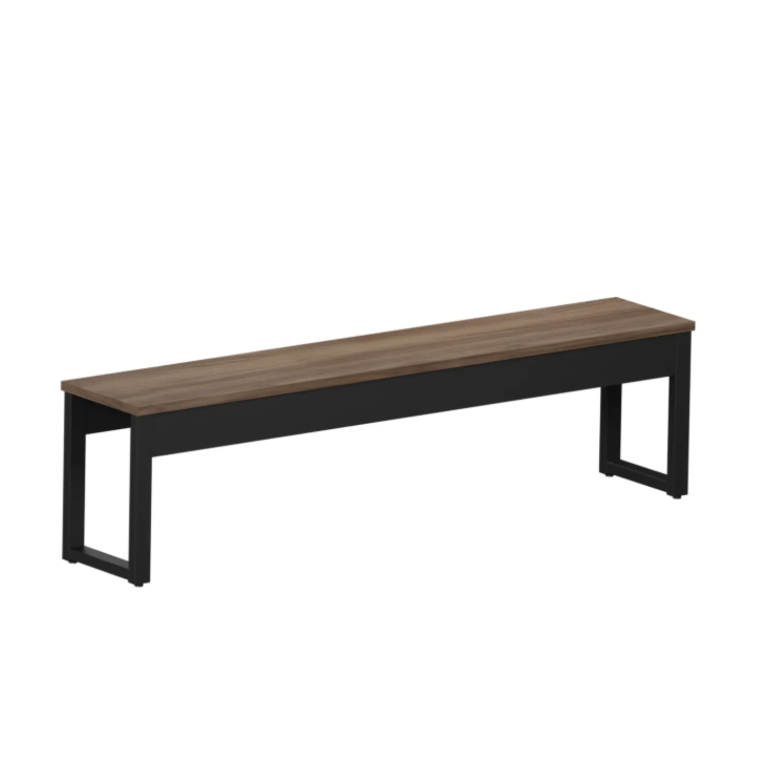 Mesa de Refeitório com Dois Bancos Pé Retangular - MDP 25mm - 2000mm x 900mm x 755mm