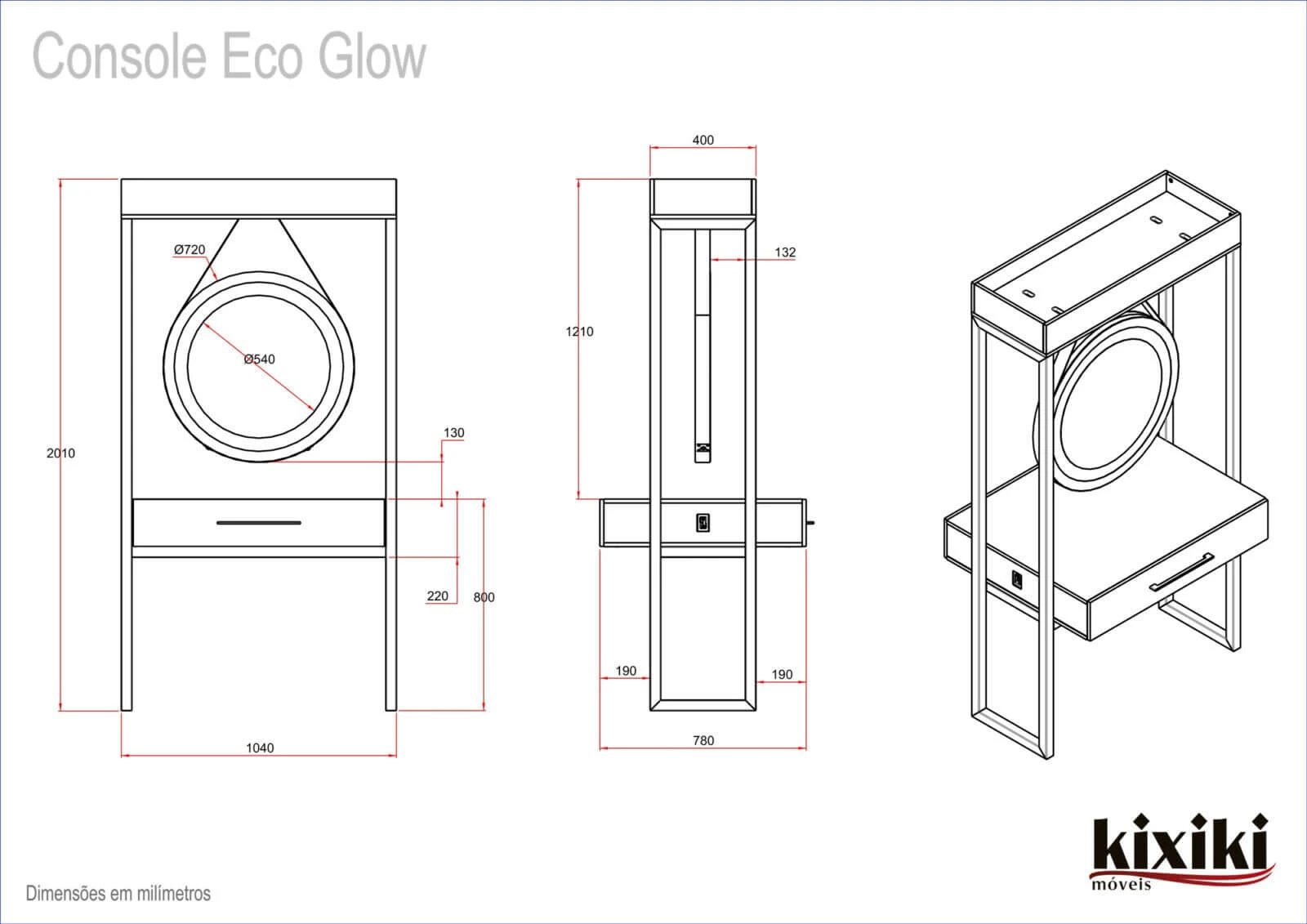 Console Eco Glow - Duplo