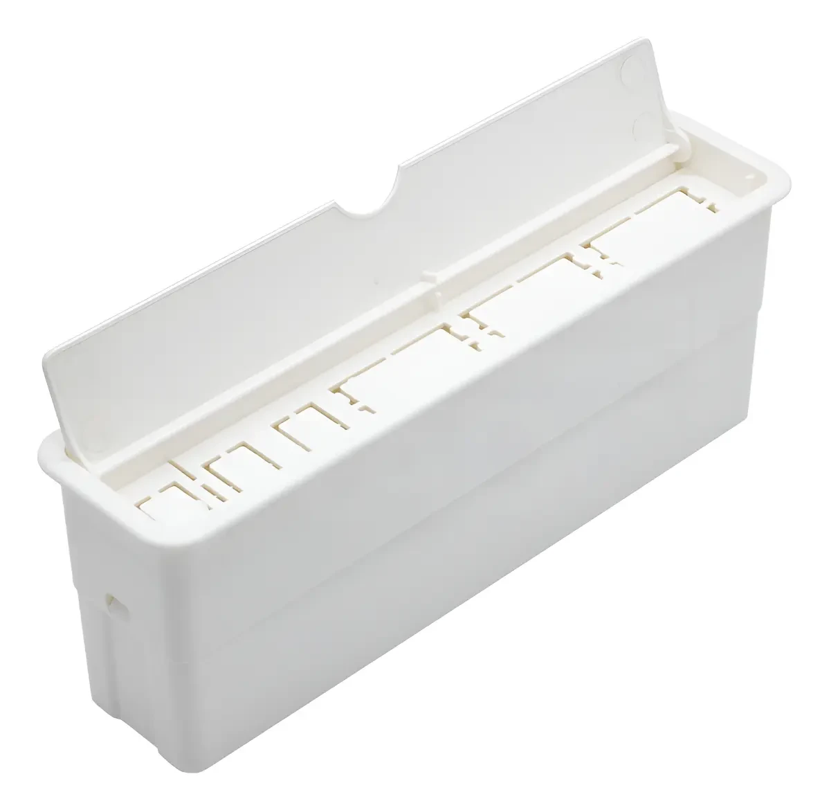 Caixa de Tomadas p/ Embutir Para Mesa Móveis C/ 3 Tomadas + 2 Dados-  230 x 50 (Módulos Conectores Inclusos)