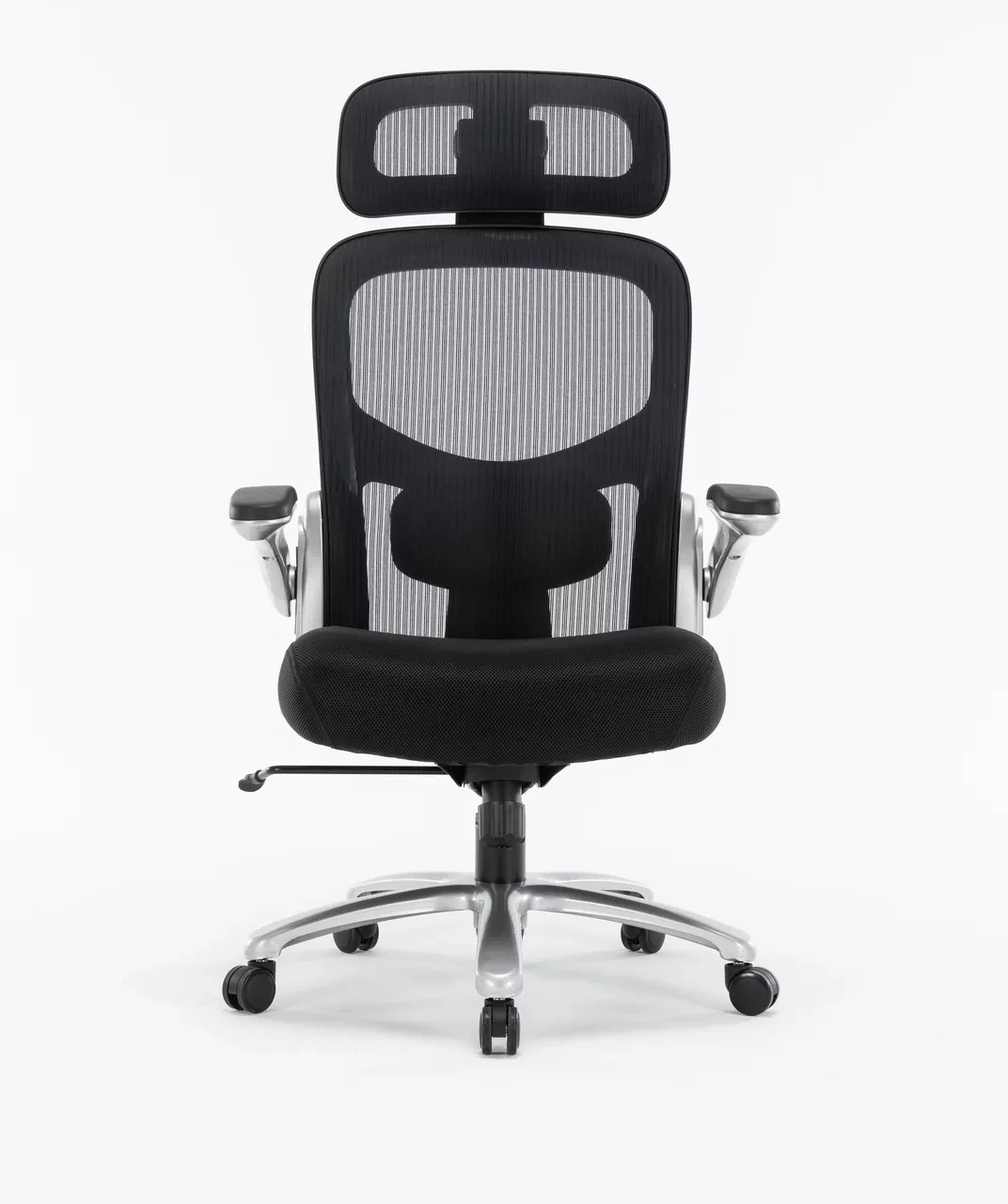 CADEIRA  PRESIDENTE OBESO PLUS SIZE COM ENCOSTO DE CABEÇA (180kg)