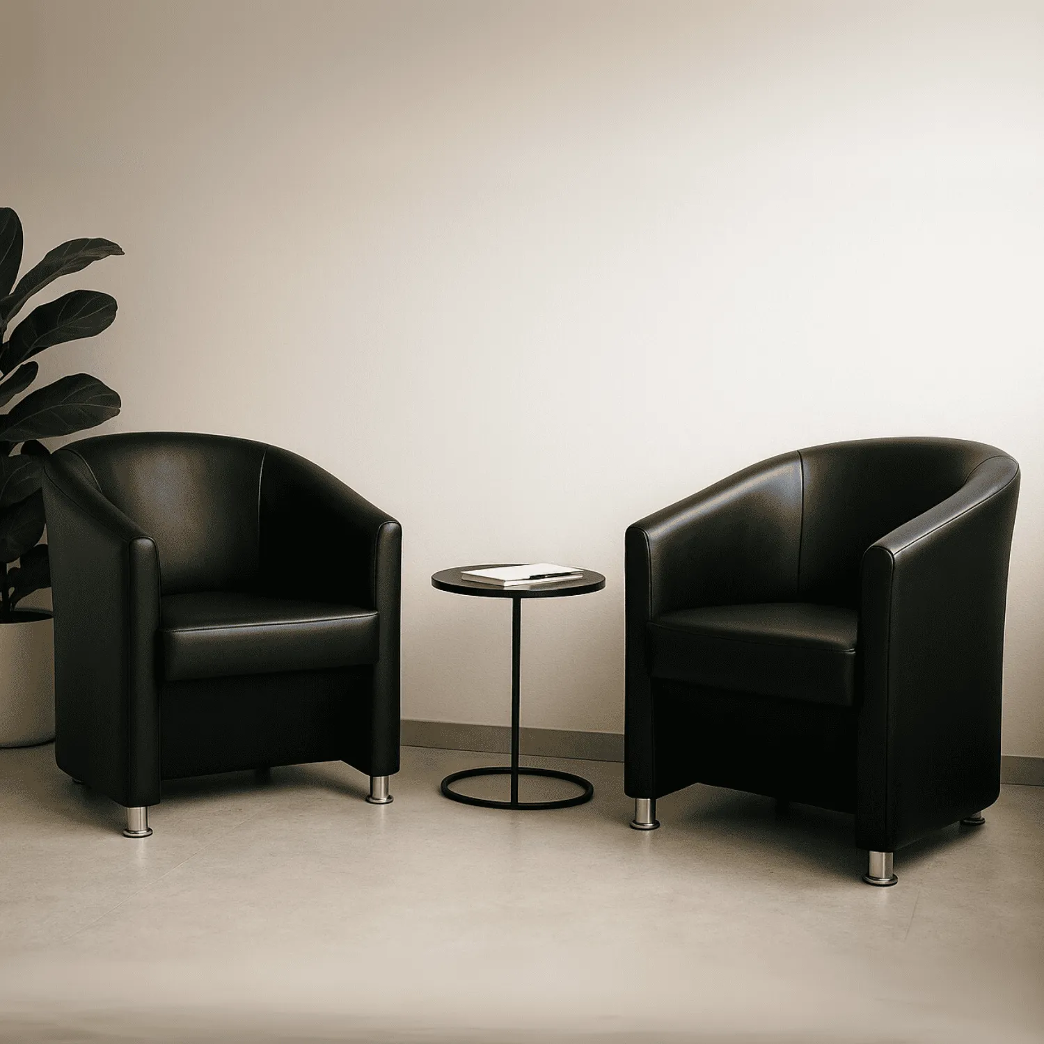 Poltrona Ferradura - Tiele  - Linha Recepção